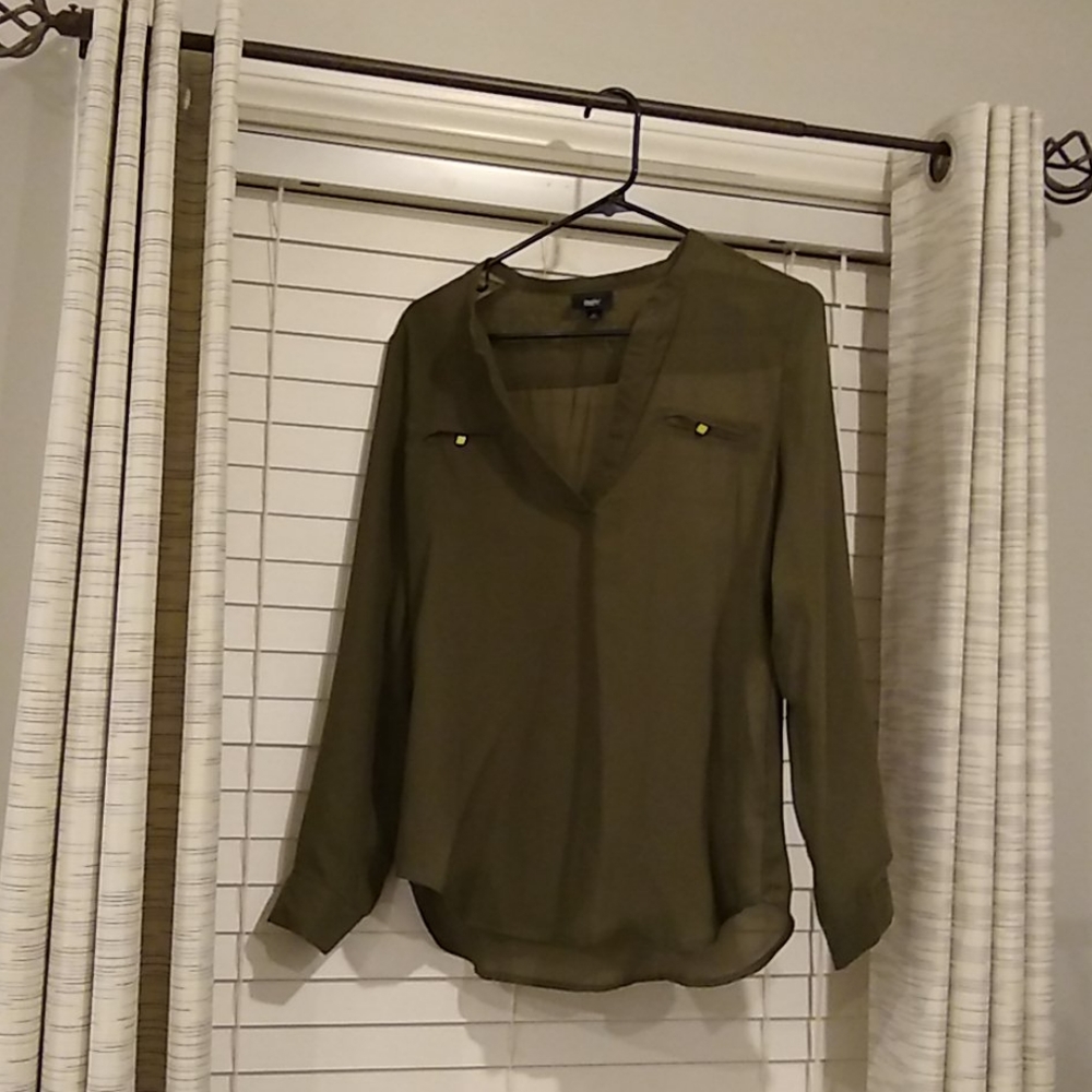 Long sleeve blouse